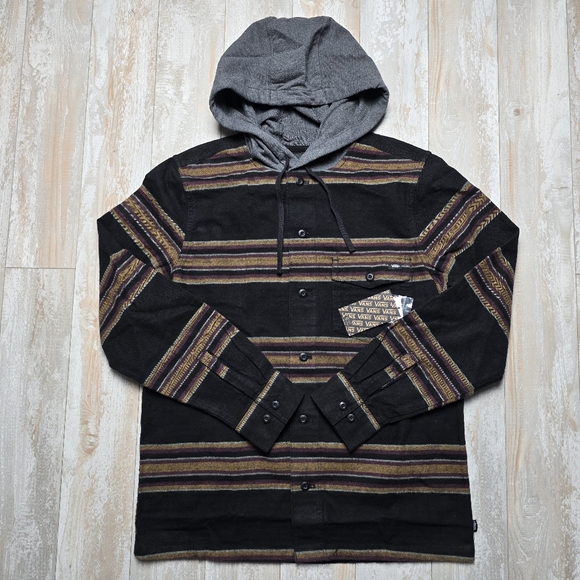 Vans Other - Vans Camping Rug Flannel Hoodie